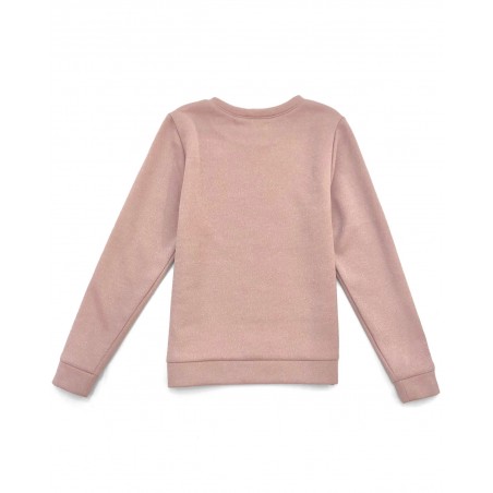 Pull vegan Jäger en coton bio vieux rose pailleté fabriqué en France à Toulouse