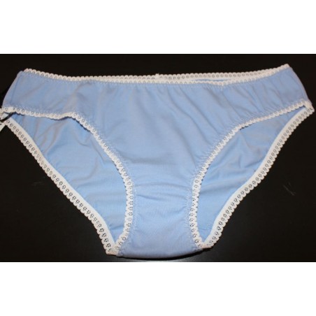 Culotte bleu uni taille 42