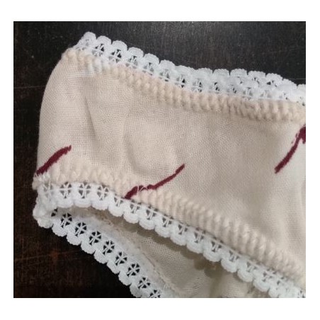 culotte rose 36 à 42 détail