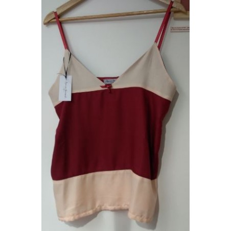 débardeur viscose bicolore
